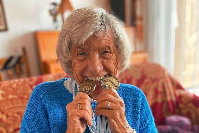 85-jährige Staufenerin ist Weltmeisterschaftsdritte bei den Tennis-Senioren
