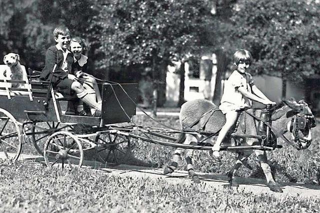 Vor 100 Jahren galt eine Kutsche in Rheinfelden/Schweiz als besondere Attraktion