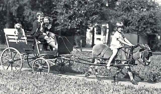 In der Bltezeit des Rheinfelder Fremd...tion fr die Kinder der reichen Gste.  | Foto: zVg