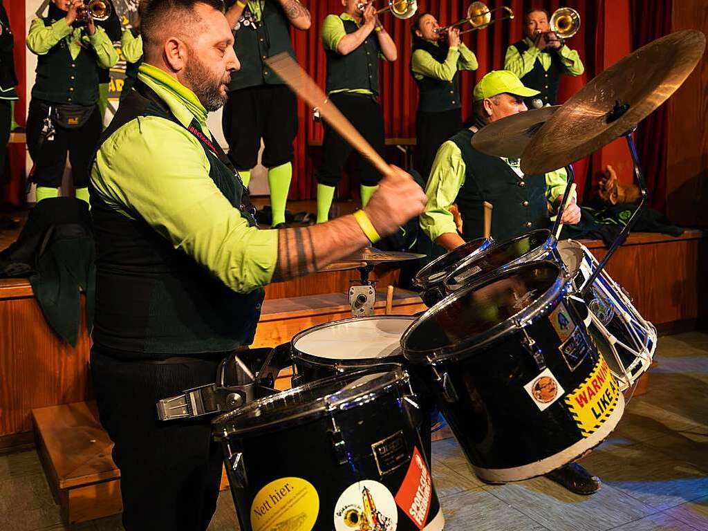 Laute Musik, beste Stimmung: Gruppen, Gste und Veranstalter erlebten am Samstag einen feinen Abend in Breisach.