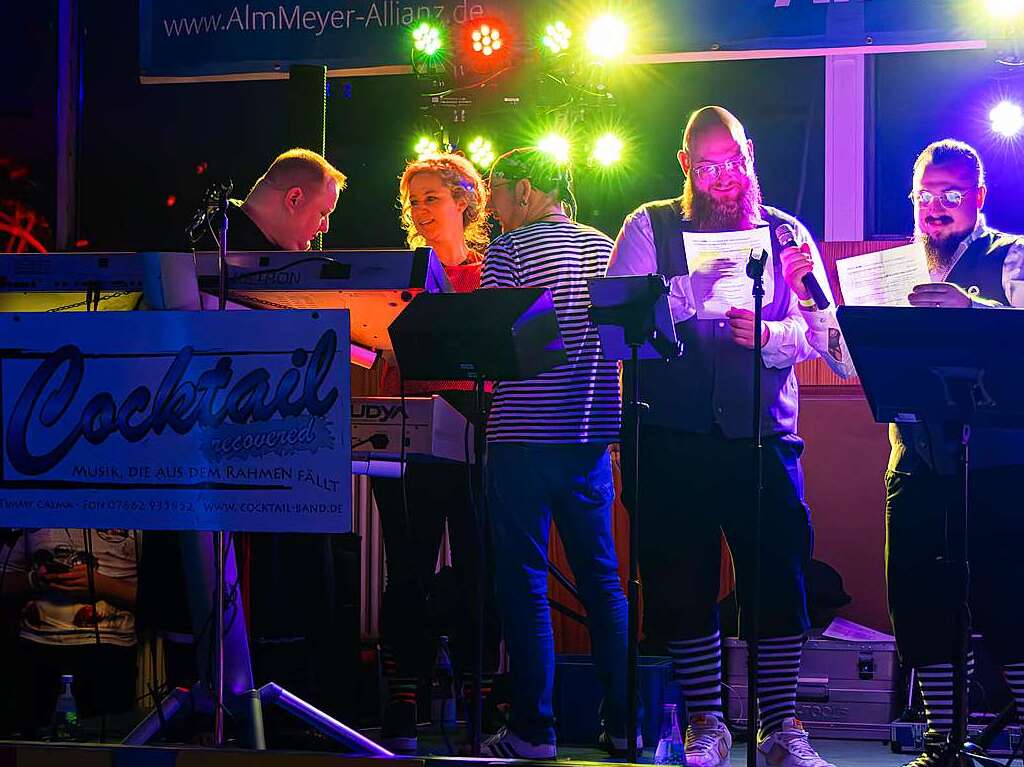 Laute Musik, beste Stimmung: Gruppen, Gste und Veranstalter erlebten am Samstag einen feinen Abend in Breisach.