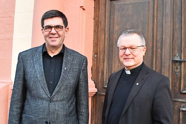 Stefan Meisert (rechts) wird ab  Janua...kle verlsst Offenburg nach 18 Jahren.  | Foto: Barbara Puppe