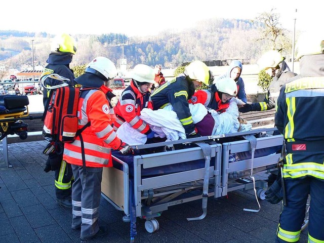 Ein Groteil der Elzacher Patientinnen...e fr die Evakuierung bentigt wurden.  | Foto: Kurt Meier