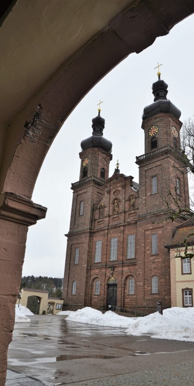 Vor 300 Jahren begann der Neubau der  Klosterkirche in St. Peter.  | Foto: Kathrin Blum