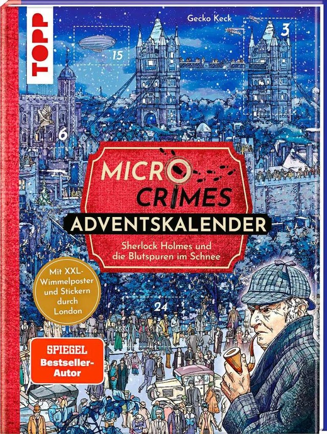 Das Cover des Micro-Crimes-Adventskalender  | Foto: frechverlag
