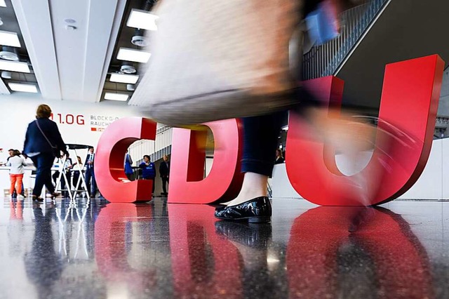 Die CDU Lahr wird nicht an der Demonstration im Februar teilnehmen. (Symbolbild)  | Foto: Friso Gentsch (dpa)