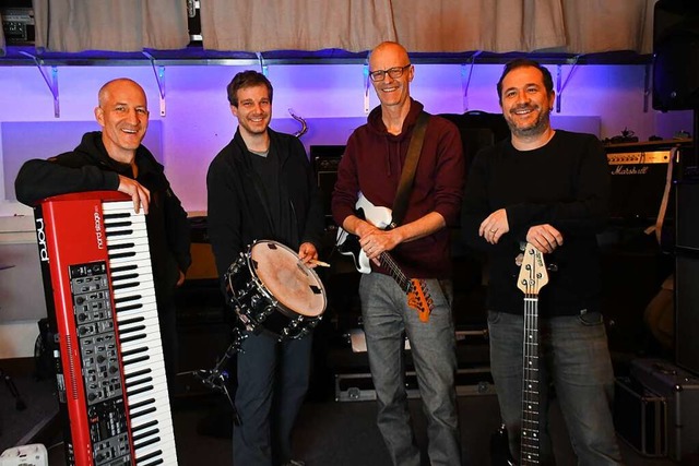 Samuel Rsch, Stefan Schneider, Daniel... Loic Espesset (von links) sind Pheat.  | Foto: Barbara Ruda