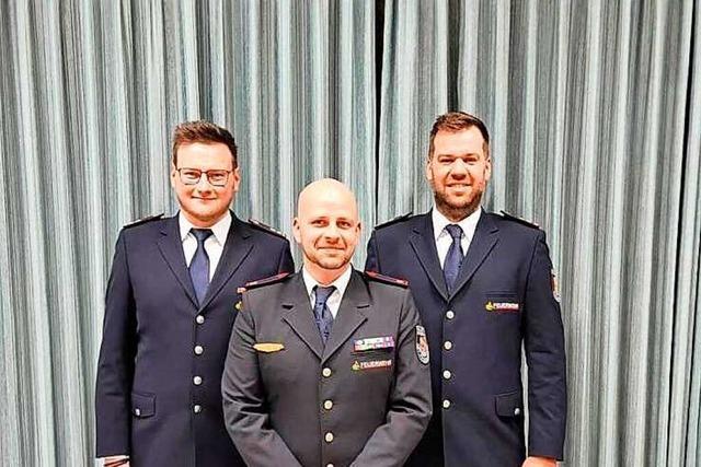 Die Friesenheimer Feuerwehr hat einen neuen Abteilungskommandanten