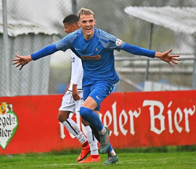 Treffsicherer Torschtze  fr den FC D...n nach Waldkirch und Lahr: Tim Lettgen  | Foto: Achim Keller