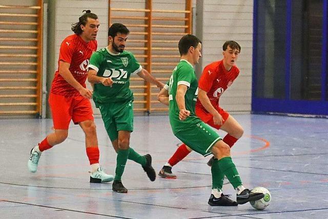 Der FC Freiburg-St. Georgen feiert Futsal-Titel
