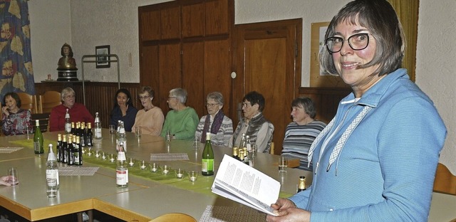 Marina Pilgram liest aus ihrem Buch.   | Foto: Bettina Schaller