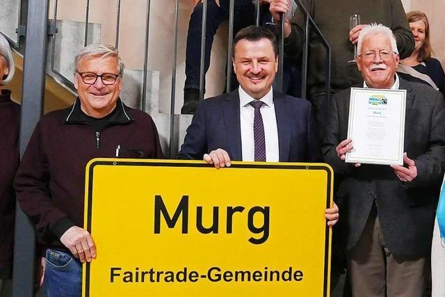 Murg ist seit zehn Jahren eine faire Gemeinde