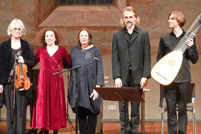 Das Quintett mit (v.l.) Mirjam Rudolph...et und Konstantin Shchenikow-Arkharow.  | Foto: Bianca Flier