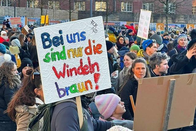 Kundgebungen gegen rechts in Mllheim und Heitersheim geplant