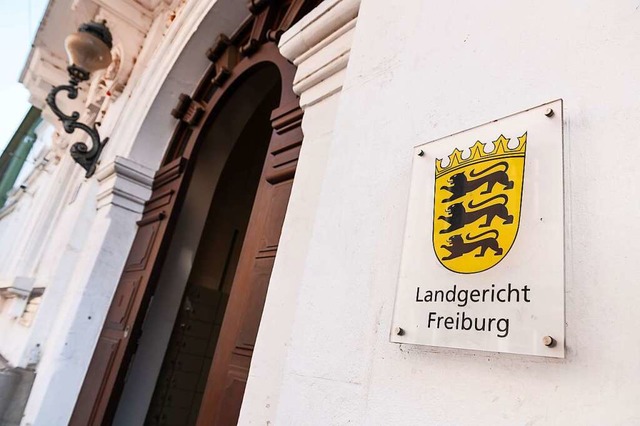 Die Tat wurde am Landgericht Freiburg verhandelt.  | Foto: Silas Stein (dpa)