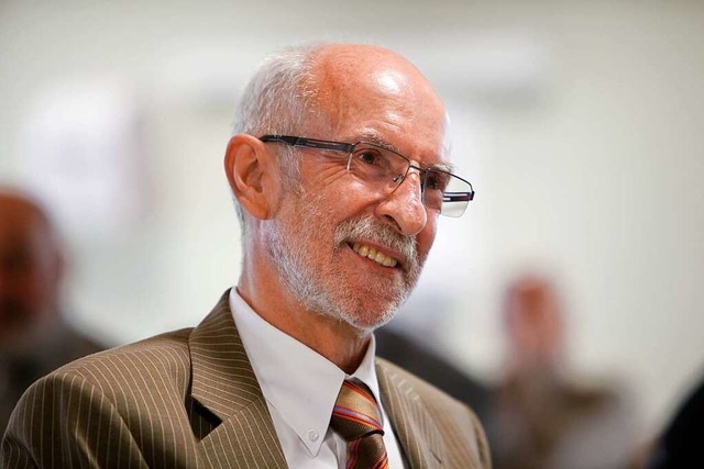 Dietrich Berger bei der Verabschiedung als Rektor im Jahr 2011.  | Foto: Christoph Breithaupt