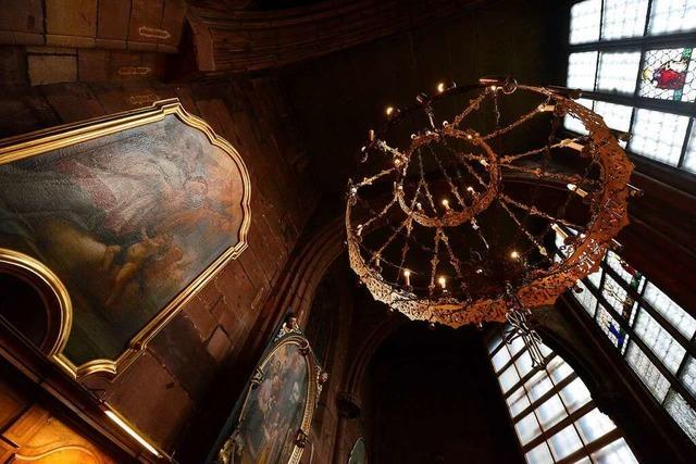 Die Sakristei im Freiburger Mnster wird restauriert – und da gibt es viel zu tun