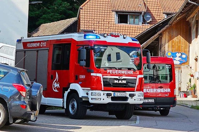 Die Feuerwehr im Kleinen Wiesental hat...en Kommandanten: Thorsten Hornsteiner.  | Foto: Gerald Nill