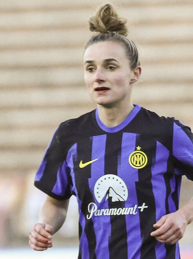 Lina Magull im Dress von  Inter Mailand  | Foto: IMAGO/IPA Sport/ABACA