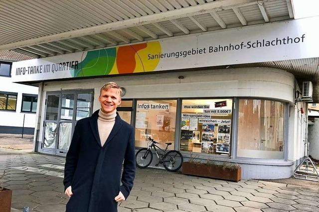 Neuer Manager frs Sanierungsquartier rund um den Offenburger Bahnhof