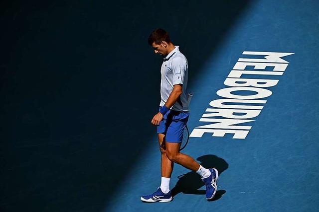 Novak Djokovic kassiert im Halbfinale der Australian Open eine bittere Niederlage