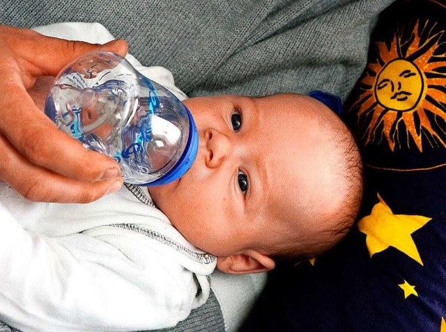 Gerade in Freiburg zur Welt gekommen? ...ie, Noah oder Theo heit (Symbolfoto).  | Foto: Patrick Pleul