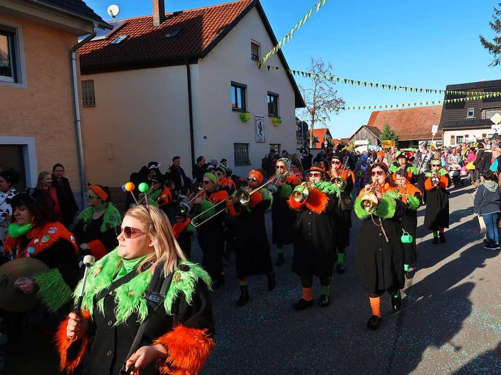 1200 Hstrger haben am Sonntag in Gndlingen gefeiert.