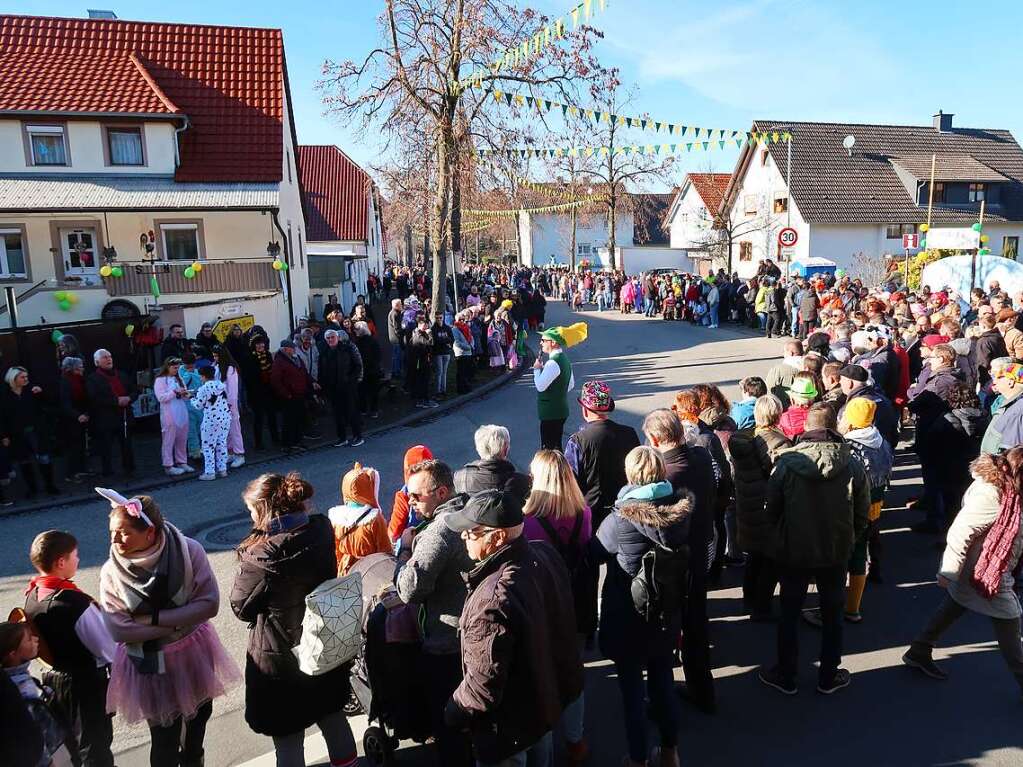 1200 Hstrger haben am Sonntag in Gndlingen gefeiert.