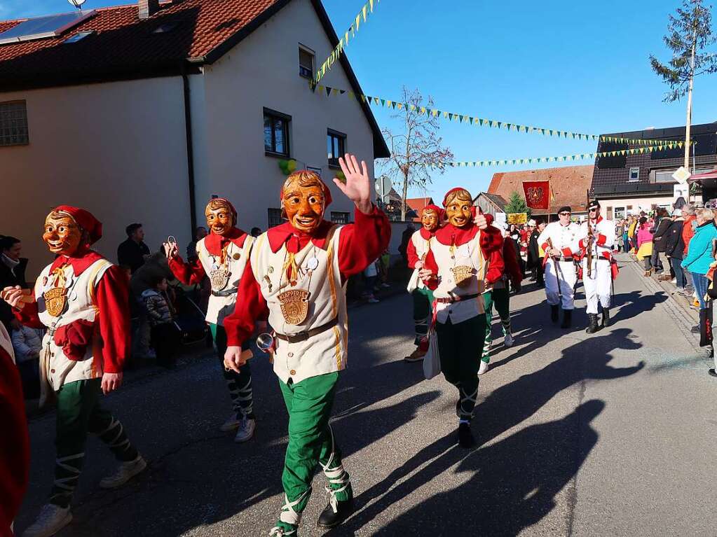 1200 Hstrger haben am Sonntag in Gndlingen gefeiert.