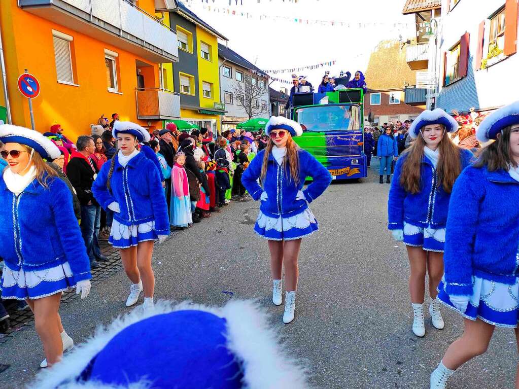 Eindrcke vom Stnglihocker-Umzug anlsslich des Jubilums.