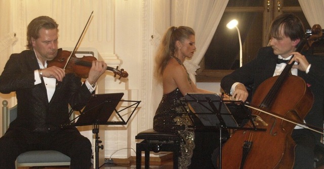 Meisterlich: das Brodsky Trio bei den St. Blasier Klosterkonzerten  | Foto: Karin Stckl-Steinebrunner