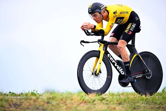 Bis auf Weiteres von seinem Team suspendiert: Radprofi Michel Hemann  | Foto: Jasper Jacobs (dpa)