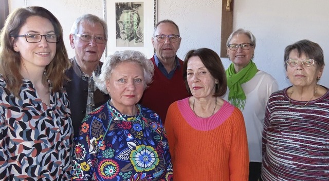Vorsitzende Susanne Gentner (von links... fr ihre langjhrige Mitgliedschaft.   | Foto: Gerd Leutenecker