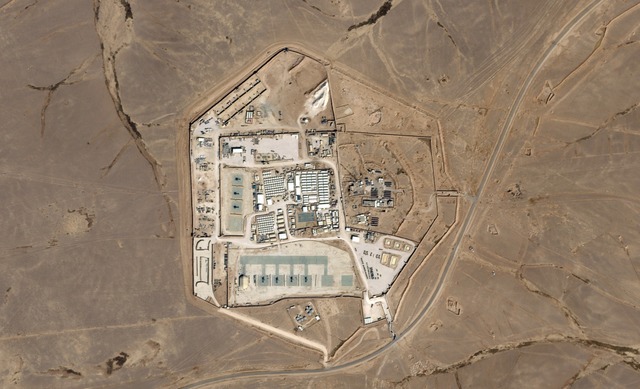 Die als Tower 22 bekannte Militrbasis im Nordosten Jordaniens  | Foto: - (dpa)