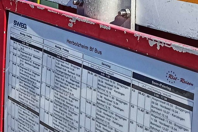 Der Busverkehr im Bleichtal soll auf S...ortet  die Schaffung weiterer Fahrten.  | Foto: Martin Wendel