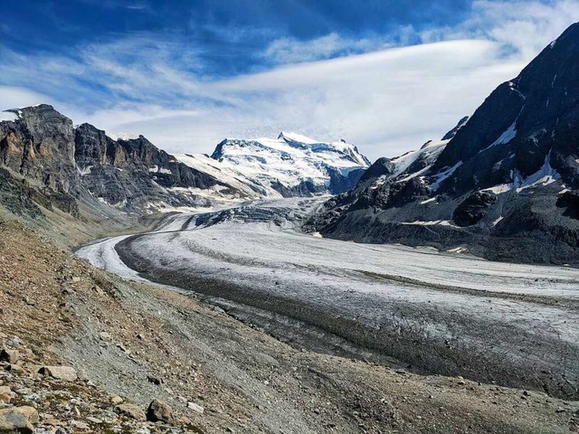 Der Corbassire-Gletscher im Jahr 2022...milzt schneller als bisher angenommen.  | Foto: SimonMichael (stock.adobe.com)