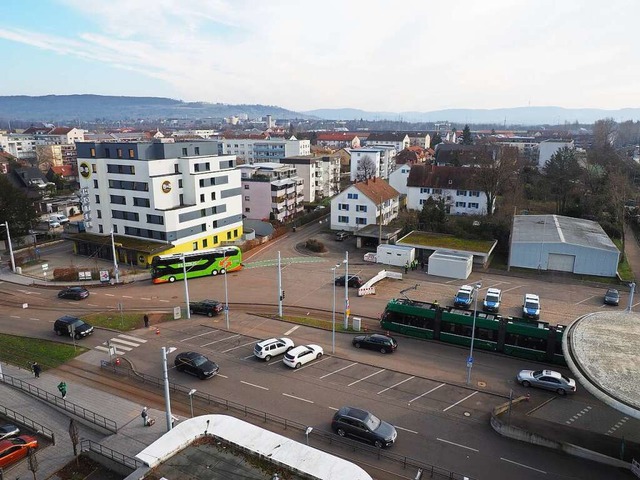 Der Bereich unmittelbar beim Friedling...lche, soll baulich verdichtet werden.  | Foto: Herbert Frey