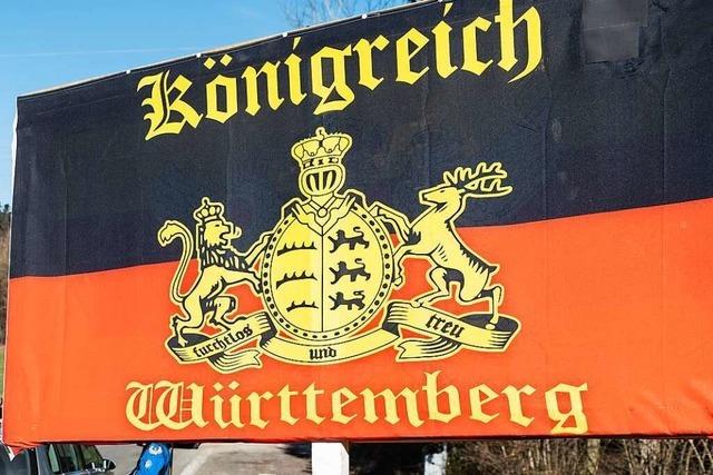 Auf einer Baustelle der Deutschen Bahn in Basel wehte die Flagge des Knigreichs Wrttemberg – warum?