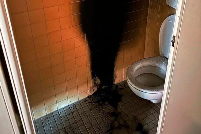 Die Neunlindenschule in Ihringen ist nach einem Brand auf der Toilette teilweise gesperrt