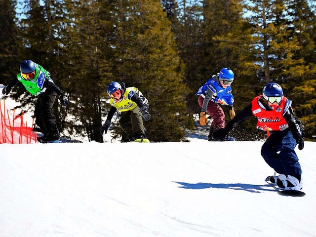 Beim Snowboarden braucht es Bewegungst...chst schnell die Piste zu bewltigen.   | Foto: Privat