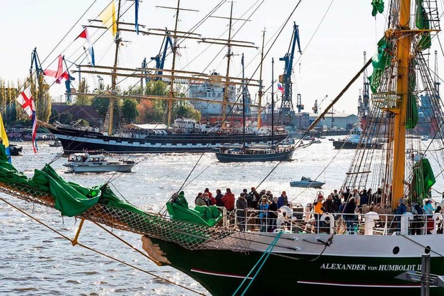 Grtes Hafenfest der Welt: der Hamburger Hafengeburtstag  | Foto: Romanus Fuhrmann (HMC)