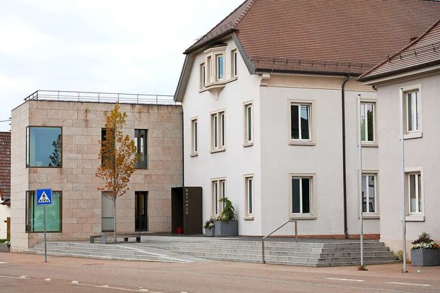 Das Hohberger Rathaus in Hofweier  | Foto: Christoph Breithaupt