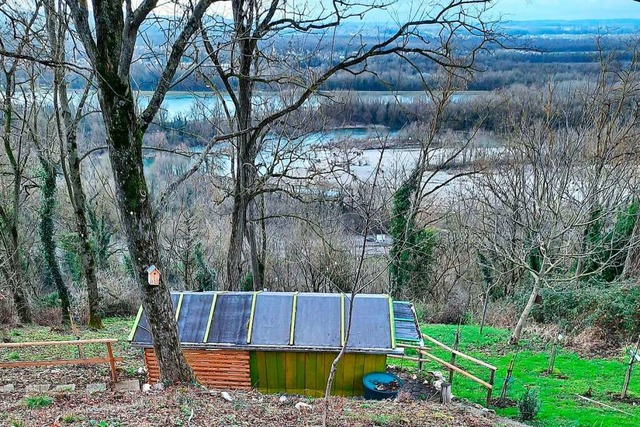 Eine der Htten am Isteiner Klotz  | Foto: Hannes Lauber