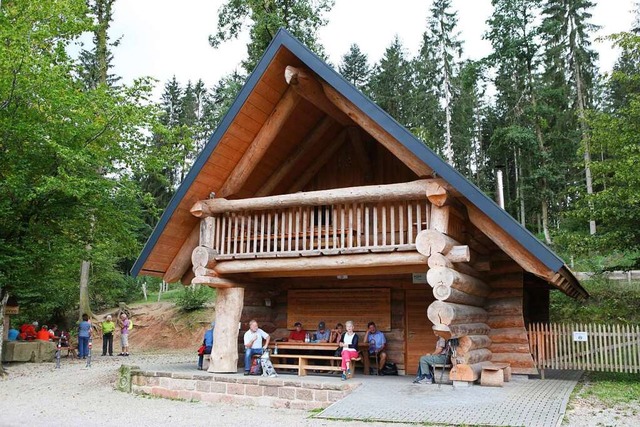 Bisher gibt es am Sulzer Blockhaus vor...tgefge beim Blockhaus einbezogen ist.  | Foto: Bastian Bernhardt