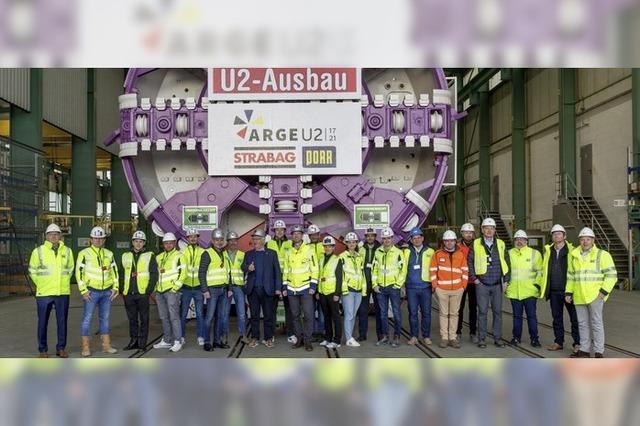 Maschine aus Schwanau bohrt Tunnel in Wien