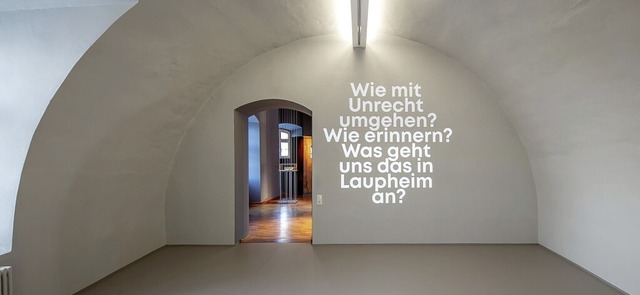 Auch aktuelle Fragen stellt die neue Dauerausstellung in Laupheim  | Foto: Haus der Geschichte Baden-Wrttemberg / Daniel Stauch