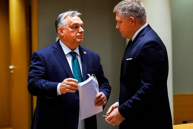 Viktor Orban beim EU-Gipfel  | Foto: Geert Vanden Wijngaert (dpa)
