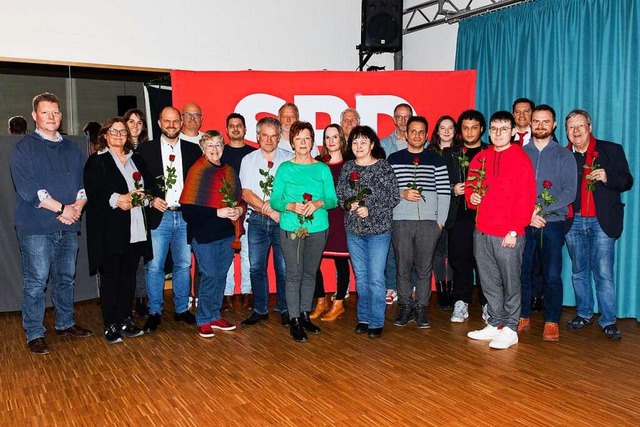 Die SPD-Kandidaten sind nominiert.  | Foto: Gabriele Zahn