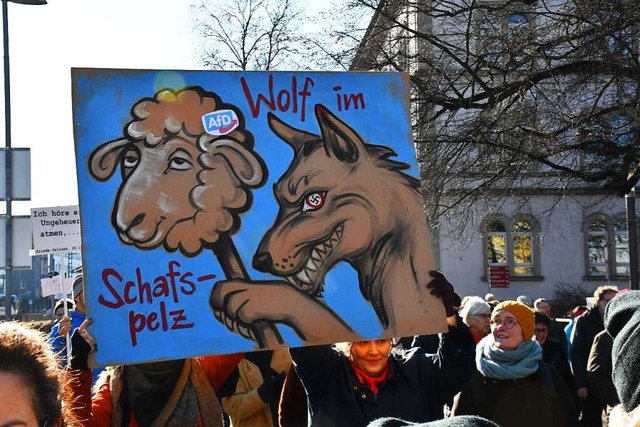 Diesen Samstag sollen in Lrrach und R...n gegen Rechtsextremismus stattfinden.  | Foto: Barbara Ruda