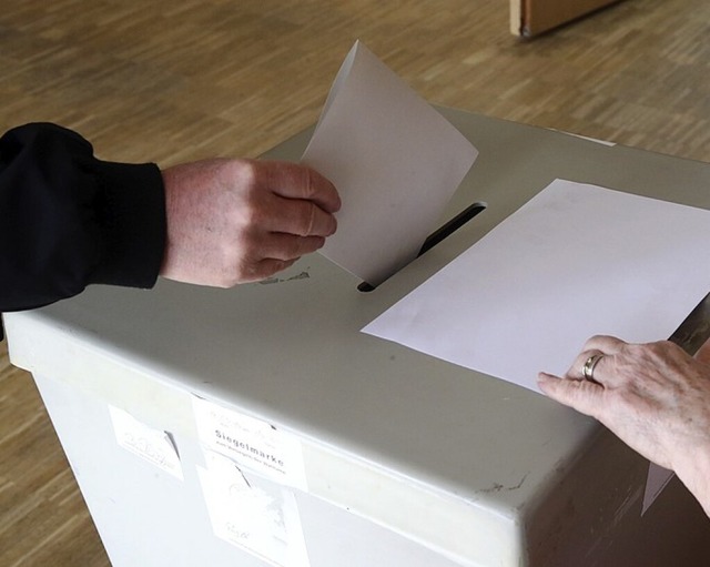 Am 9. Juni ist Kommunalwahl.  | Foto: Bodo Schackow (dpa)